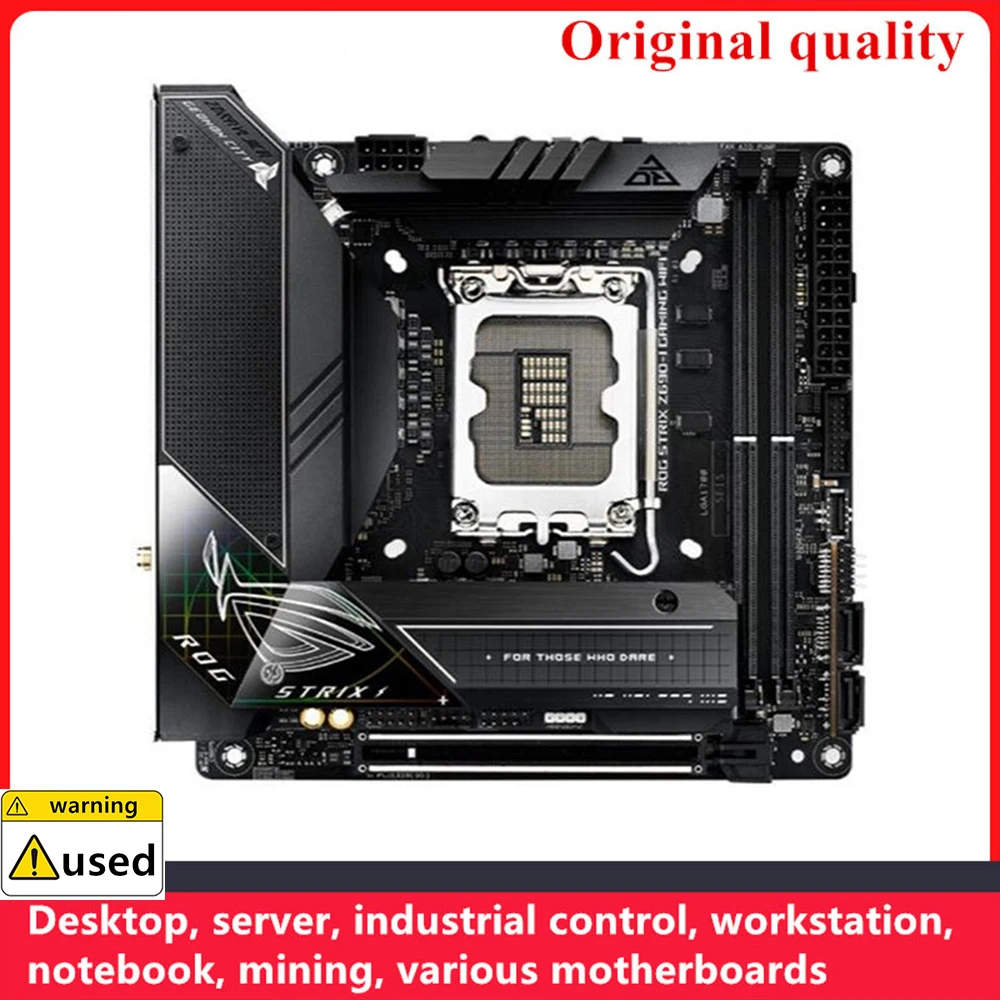 For ROG STRIX Z690-I GAMING WIFI Motherboards LGA 1700 DDR5 64GB MINI For Intel Z690 Desktop Mainboard M.2 NVME SATA III USB3.0