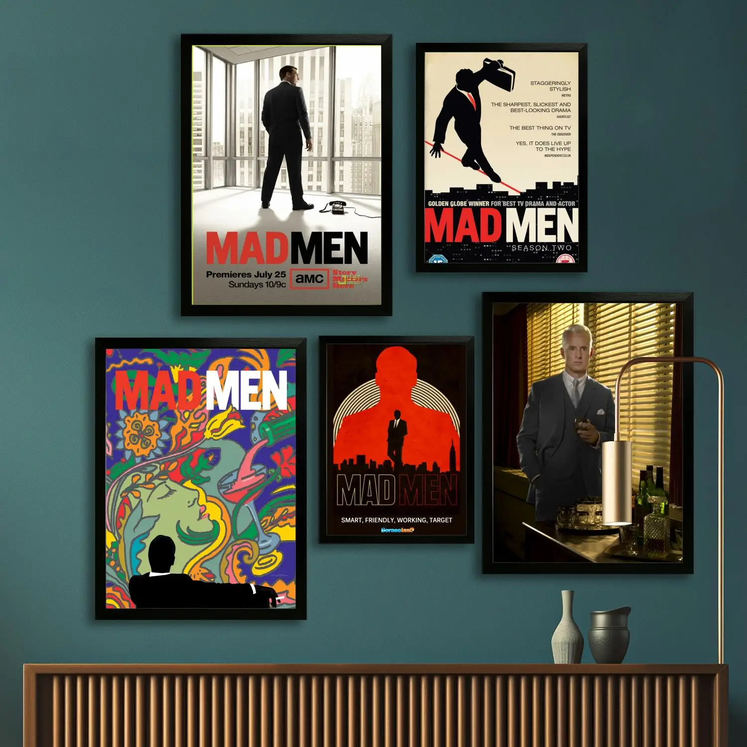 mad men TV show Canvas Art Poster, Wall Art Picture Print, Modern Family Bedroom Decor Posters,Decorative painting