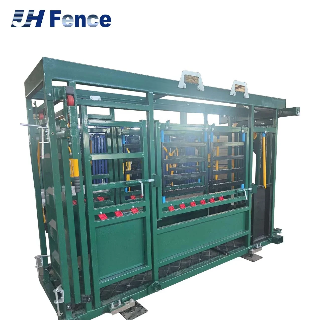 

Galvanized Cattle Panel Squeeze Crush Cattle Handling Equipment with weighing system