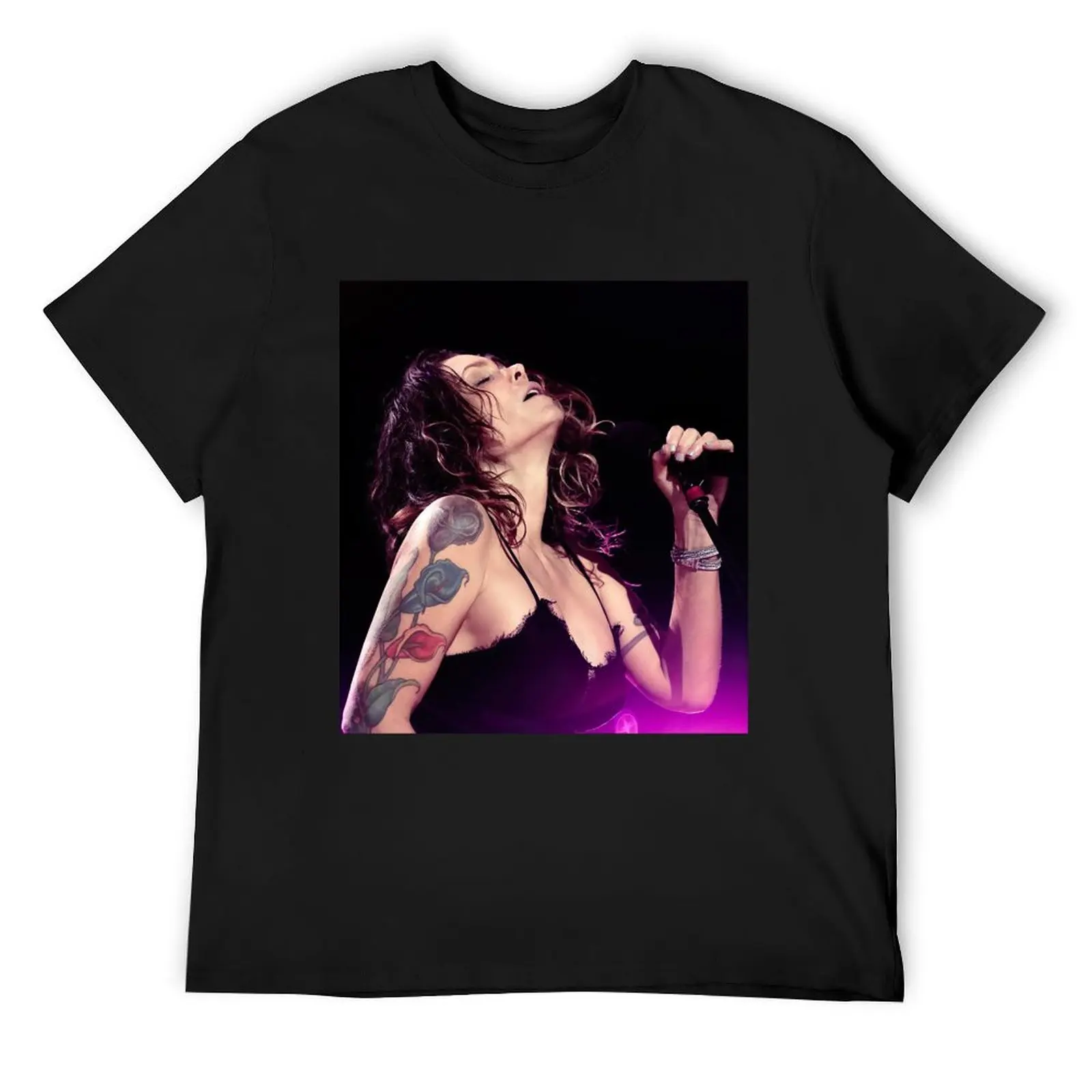 

Beth Hart, the queen of blues-rock. T-Shirt tees anime clothes Men's clothing