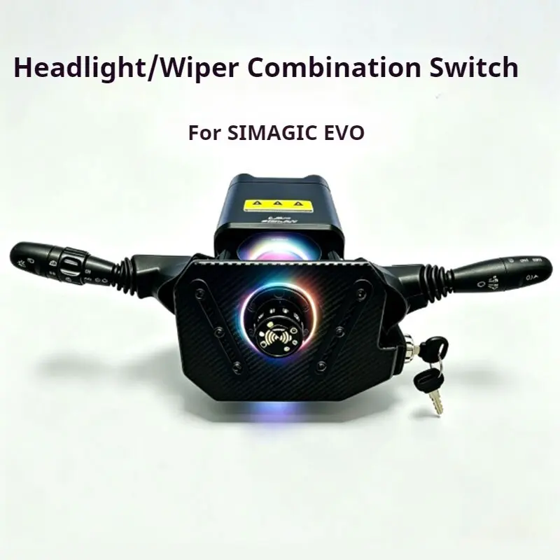 

Simulator Racing Game Steering Wheel Key Start Turn Signal Wiper Switch for ETS2 For SIMAGIC Alpha EVO