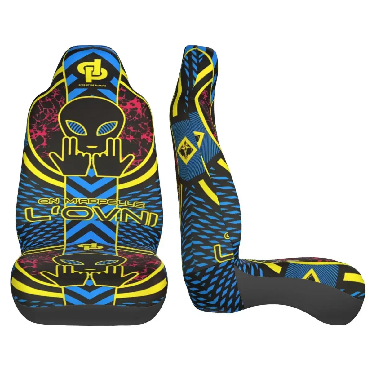 JuL C'est Pas Des Lols Funda Universal Para Asiento Coche Para La Mayoria Los Coches AUTOYOUTH Rapero French Cojín Para A #4