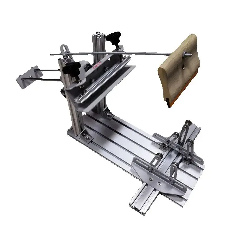 Calca Manual Cylinder Screen Printing Press, for Pen / Cup / Mug / Bottle (with 10in Squeegee)