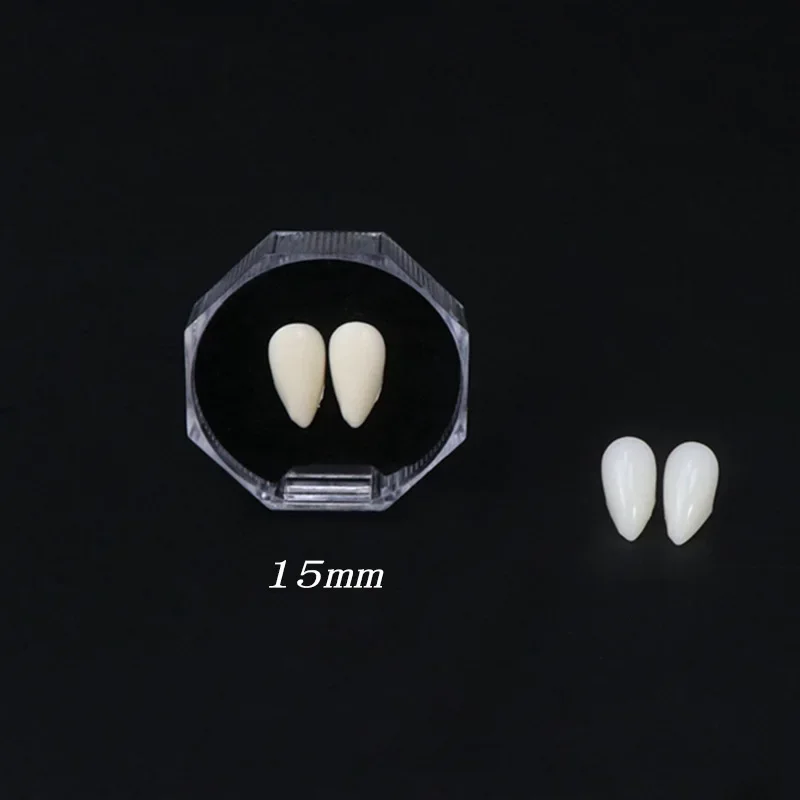 Adult Kids Halloween Party Costume Horrific Dress Vampire False Teeth Fangs Dentures Cosplay Photo Props Favors DIY Decorations