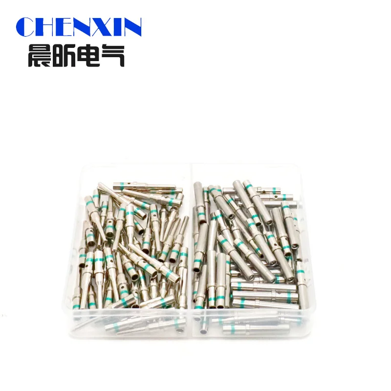 

DT 1.5mm Series Pin Contact 0462-201-16141 0460-202-16141 Stainless Steel 16AWG Deutsch Crimp Solid Female male Terminal