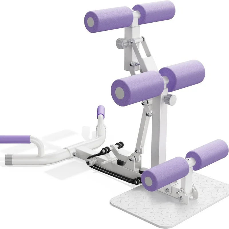 Adjustable Foldable Abdominal Trimmer Core Strength Trainer Sit Up Crunch Machine Home Gym Belly Slimming Equipment
