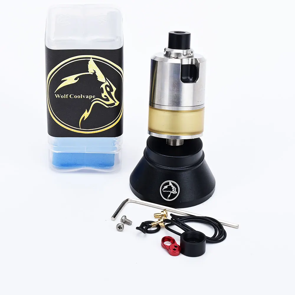 Wolfcoolvape- rdta Wolfcoolvape 316ss 22 mtl dtl rdta atomizer tank for coils & atomizers - gallery image 2