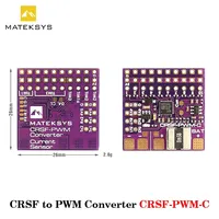 MATEKSYS CRSF TO PWM CONVERTER CRSF-PWM-B CRSF-PWM-6 CRSF-PWM-C for TBS Crossfire Nano RX SE DIY Parts