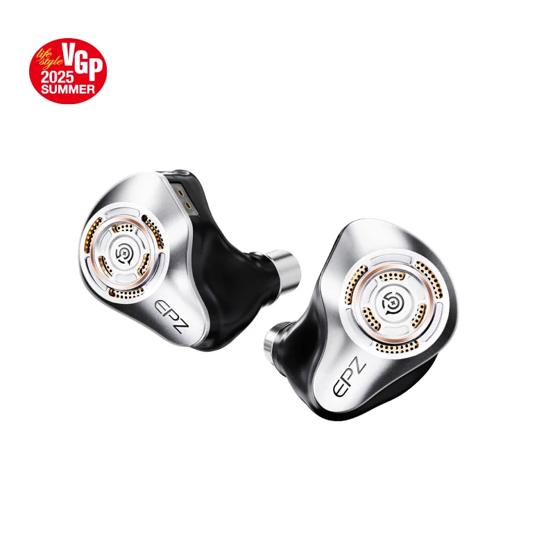 

EPZ P50 Headphones 1DD+2BA+2PLANAR Hybrid Drivers HiFi IEMS Monitors 4.4mm Replaceable Plug, 0.78 2 Pin Detachable Cable