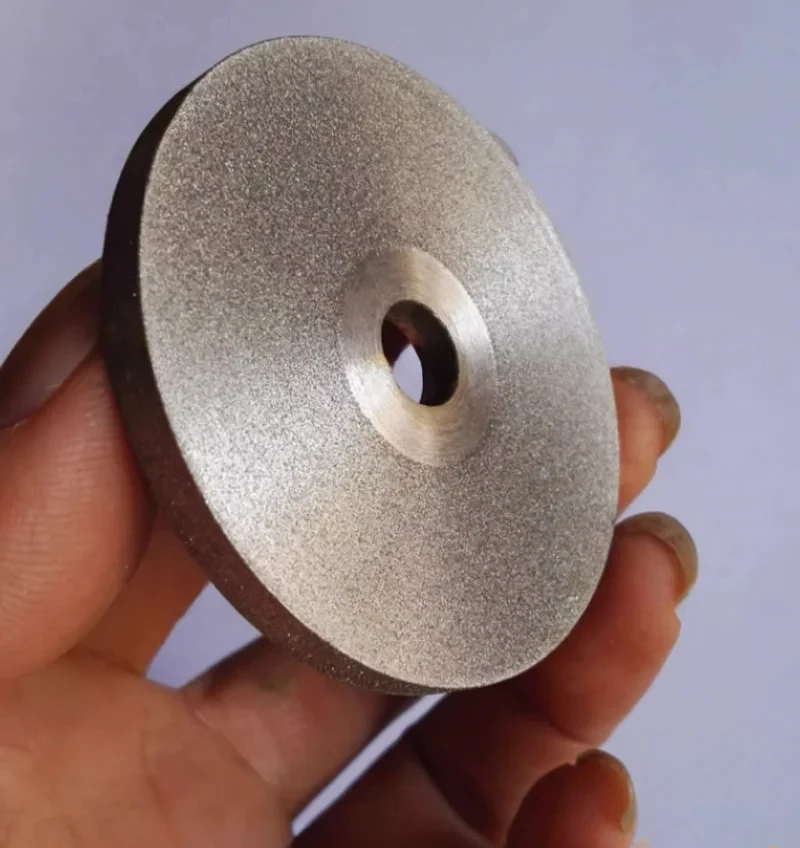 

60x5x10mm Hole Grinding Wheel Electroplated Diamond Three Side grinding Polisher Tungsten Steel Alloy