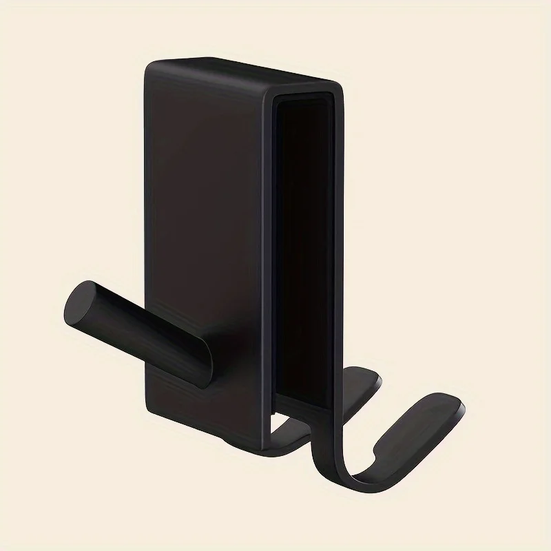 1pc Shower Door Hooks Casual Style Easy Install Door Mount Hangers for Bathroom Glass Doors No-Drill Adhesive - view 5