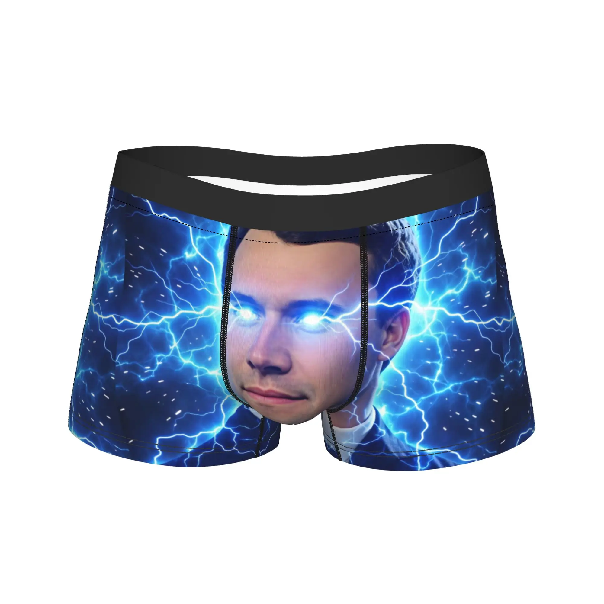 

Lightning Charlie Kirk Underwear Classic Underpants Design Shorts Briefs For Men Pouch Plus Size Trunk