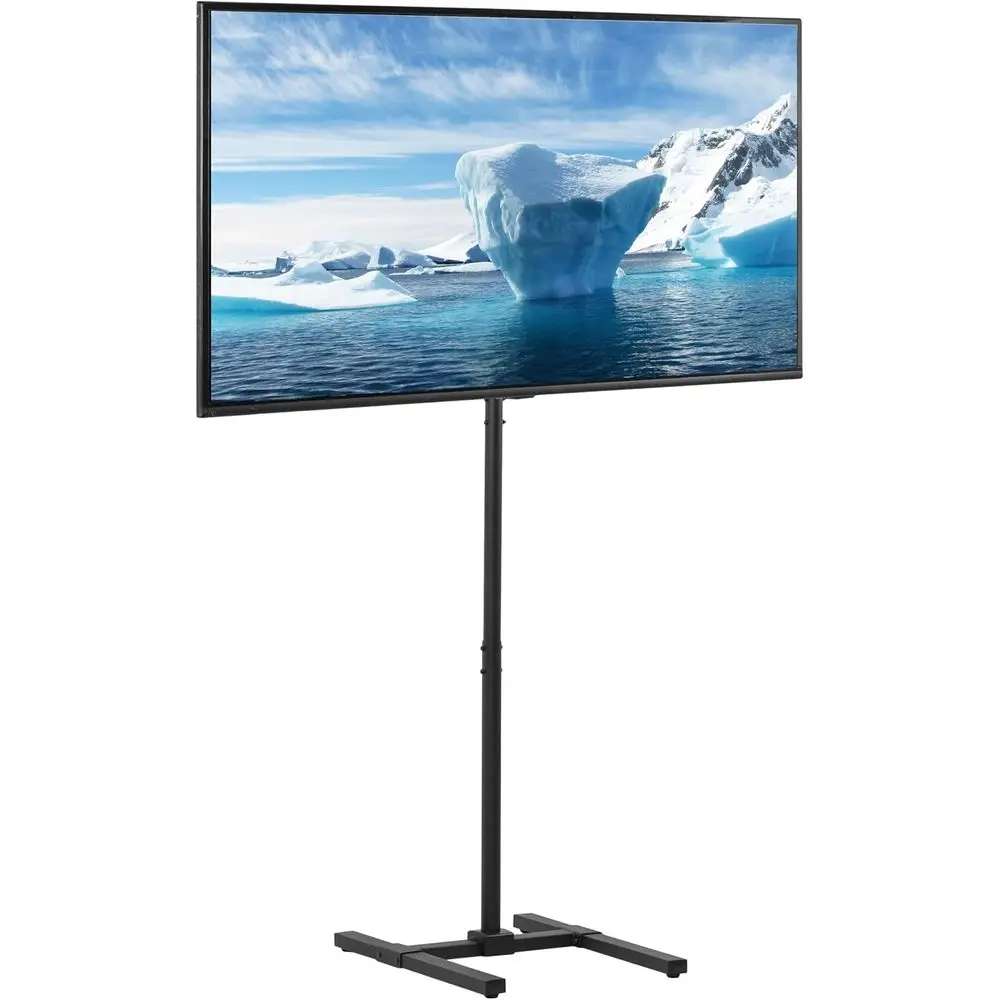 Extra Tall TV loor Stand or 13 to 65 inch Sns up to 44 lbs, LCD LED OLED 4K Smart lat, Curved Monitor Panels, Max VESA 400x400,