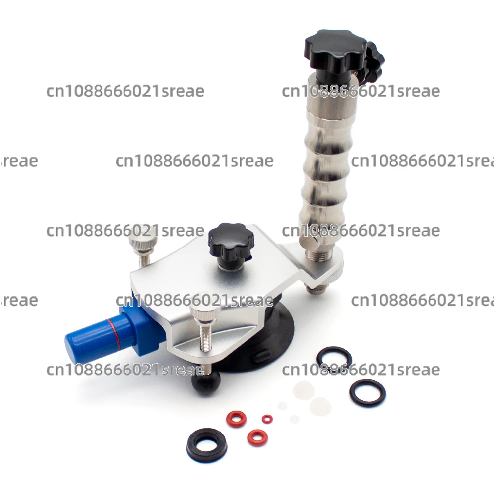 

Car Front Windshield Stainless Steel Injection Pump + Adjustable Diameter 3 Inch Vacuum Suction Cup Windshield Crack Repair Tool
