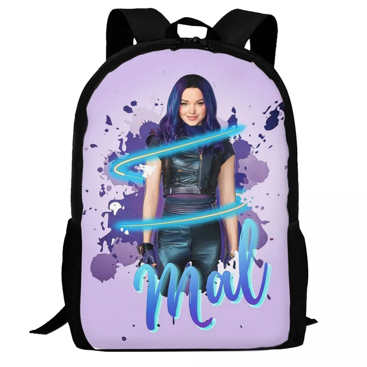 

Mal Descendants 3 Backpack Daypack Large Capacity Kids BookBag School Bag Shoulder Bags for Men Women