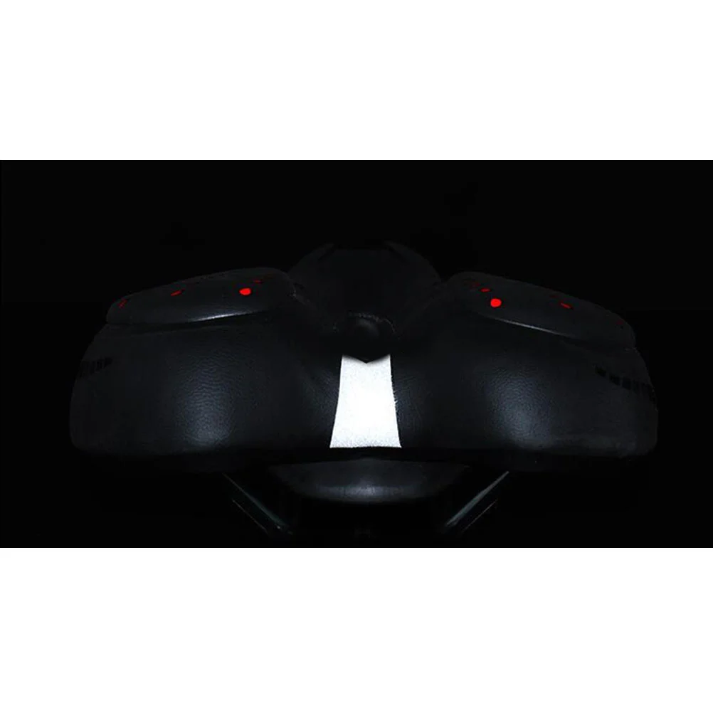

1Pcs Black Silicone Breathable Bike Saddle Comfortable Seat Cushion Shockproof for Mountain Road Racing Bikes Cycling
