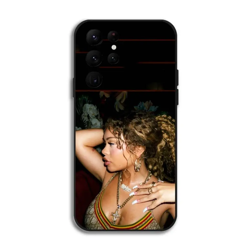 L-Lattos Singer حافظة هاتف عصرية لهاتف سامسونج جالاكسي S24 Ultra S22 S23 Ultra S21 S20 5G واقية من السيليكون بولي يوريثان الناعم Funda