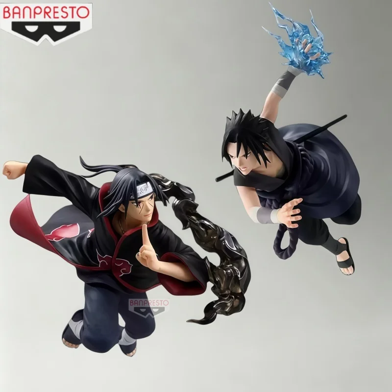 

Authentic In Stock Banpressto Gigo Naruto Shippuden Uchiha Sasuke Itachi Amaterasu Anime Scenery Figurine Model Boy Toys Gift