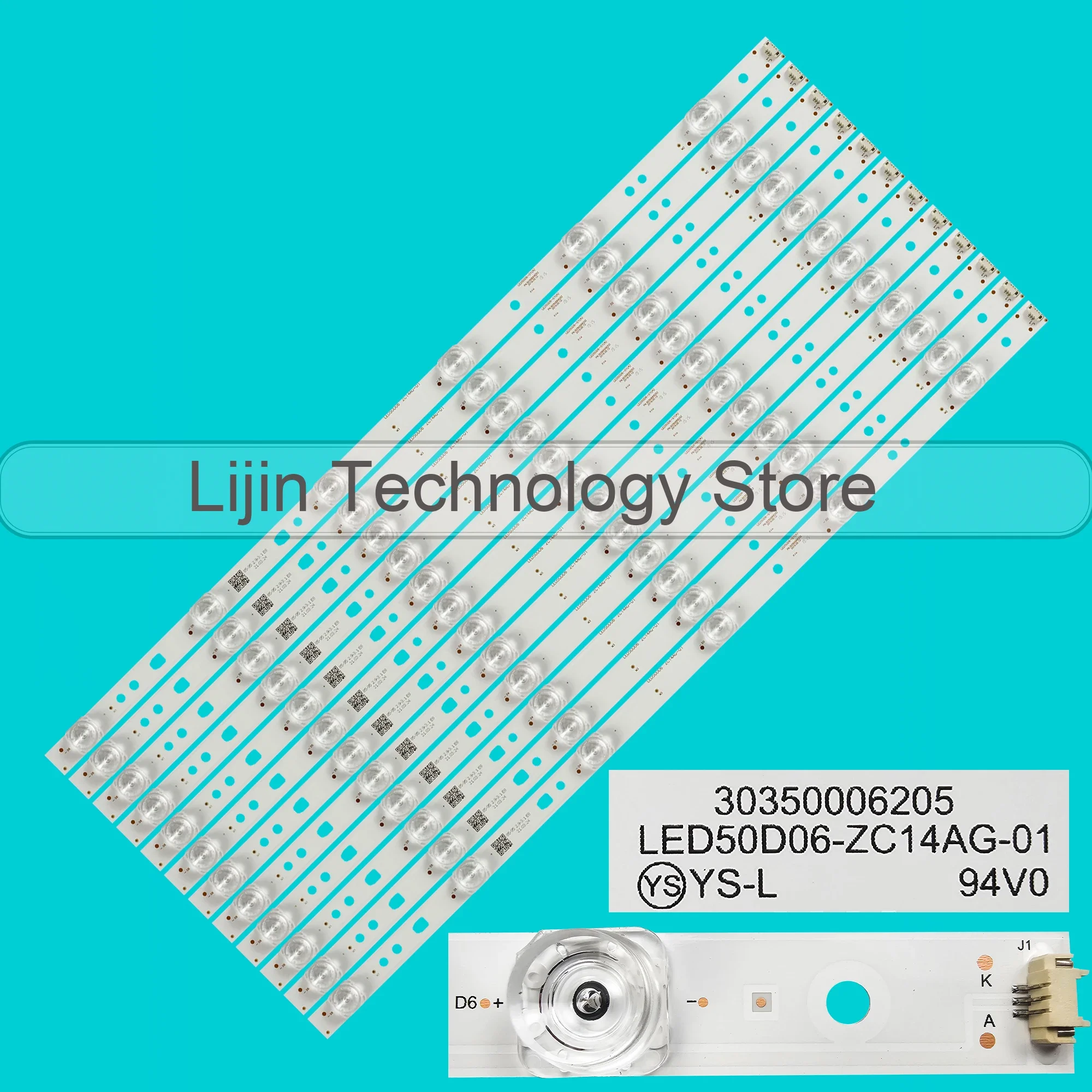 LED backlight for 50E3500A LE50K5500TF 50A6 50A6M LE50A7100L STV-LC50ST900FL F50S3803 TF-LED50S13T2 V500HJ1-PE8 LED50D6-ZC14-01