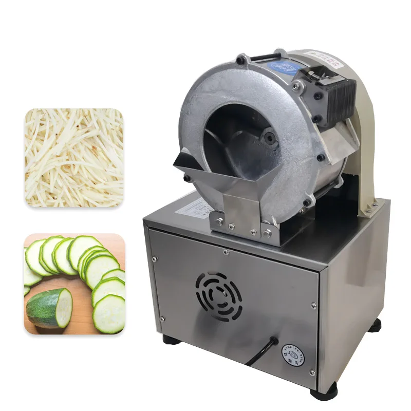 110V 220V Centrifugal Cutting Processing Machine For Cutting Hard Vegetables Such As Potato Carrot Vegetable Cutting Machine