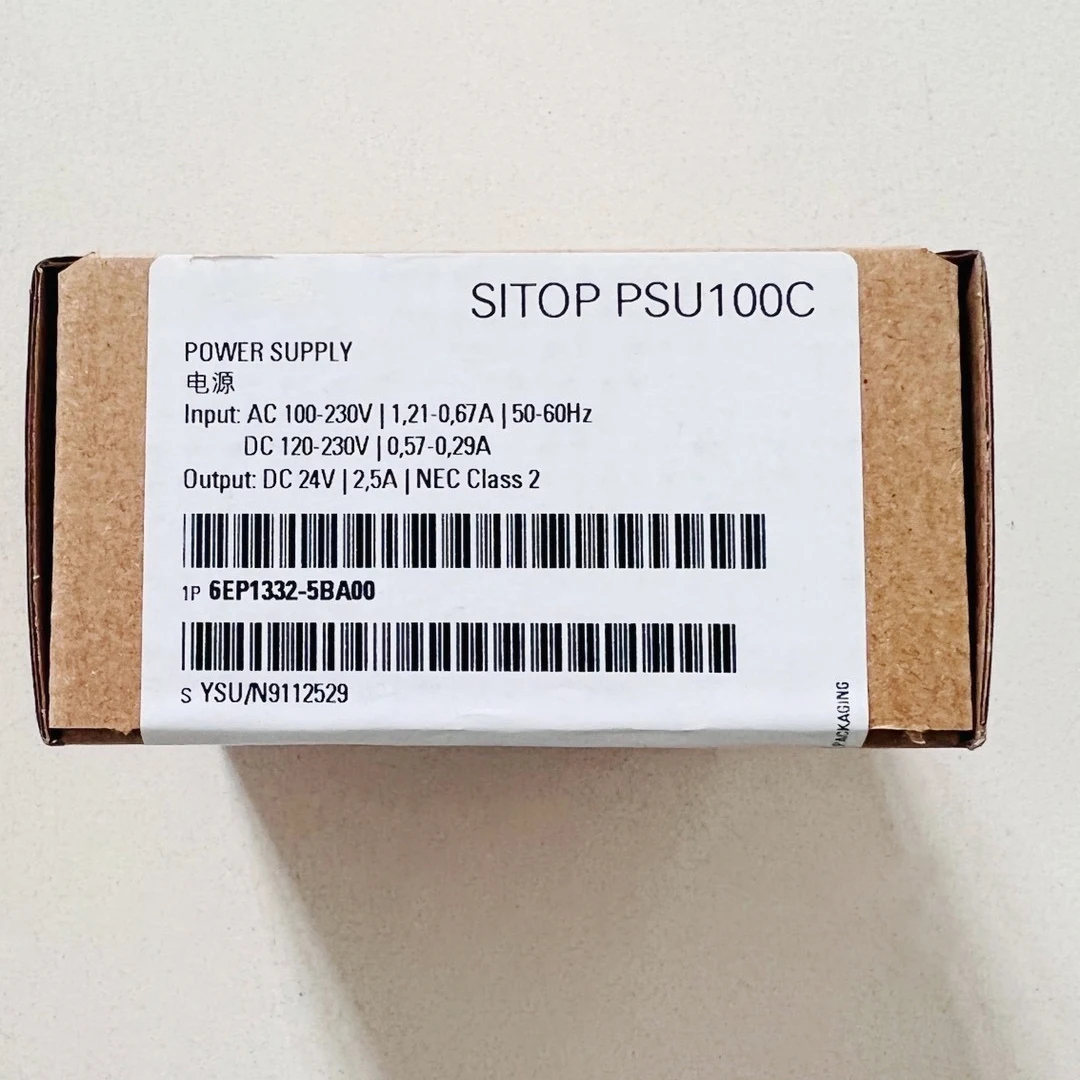 Stabilized Power Supply SITOP PSU100C 24 V/2.5 A For SIEMENS 6EP1332-5BA00