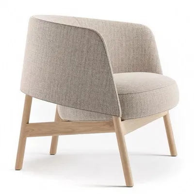 Modern Minimalist Sofa Chair Hotel Clubhouse VIP Room Reception Area Leisure Chair