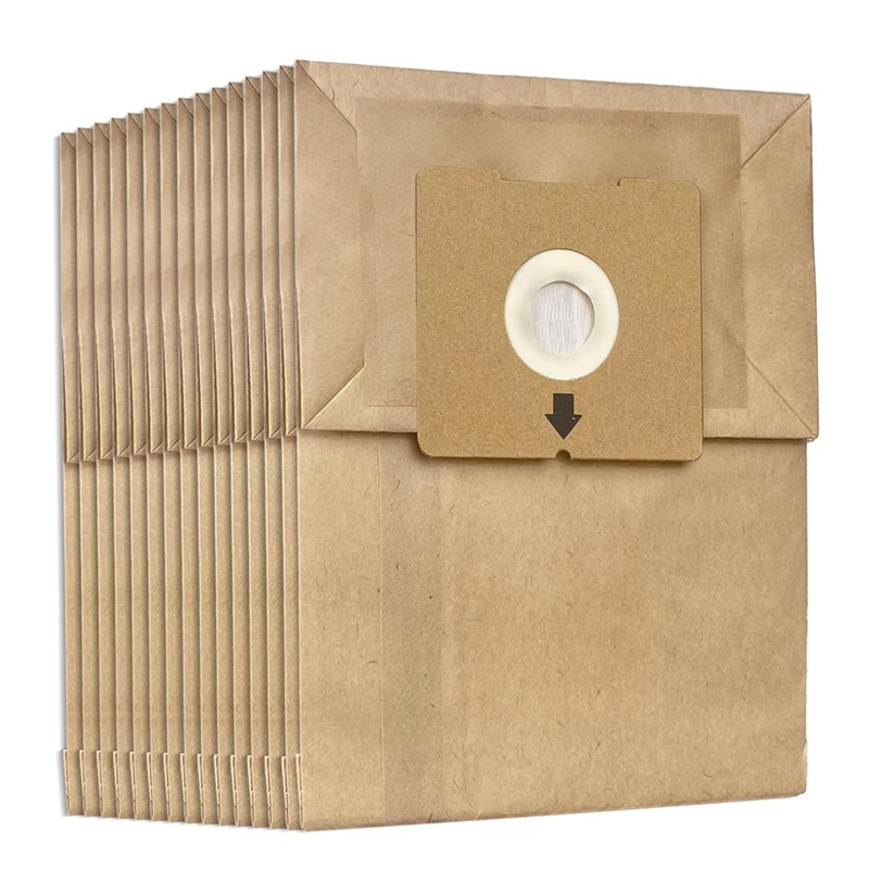 AC66 15 عبوة من أكياس المكنسة الكهربائية المتوافقة مع مكنسة Bissell Zing 4122، 2154، 1668، جزء كيس الغبار البديل