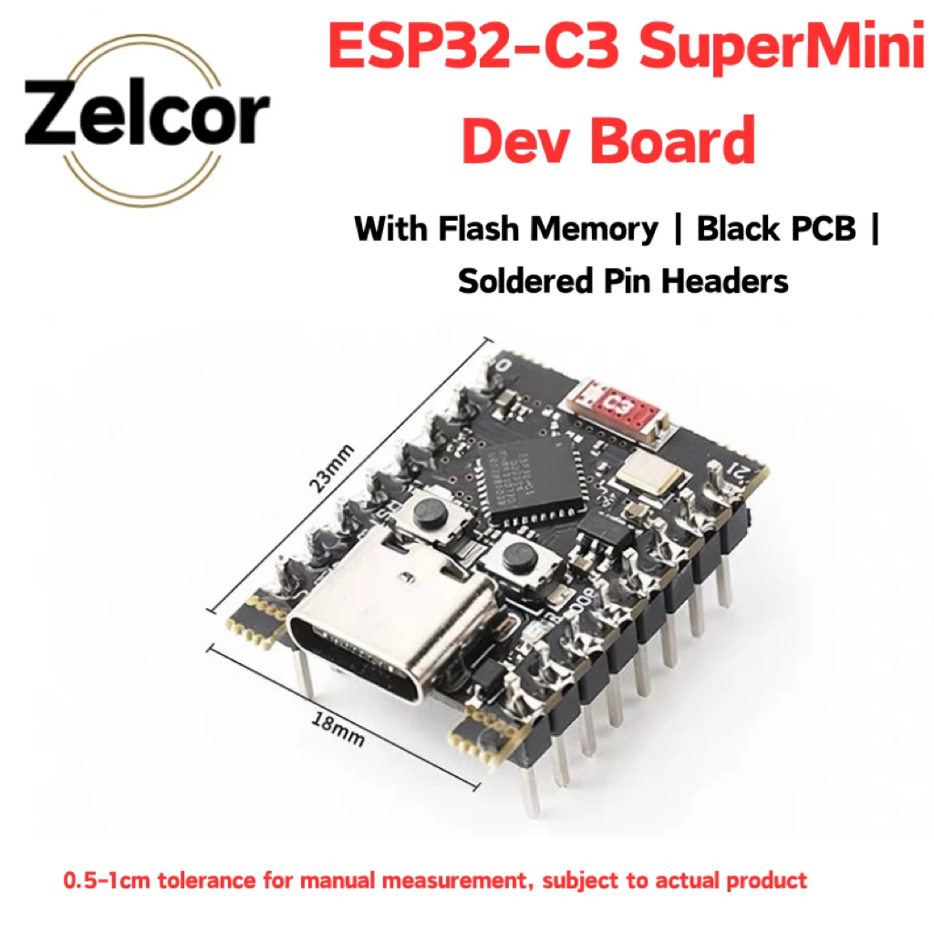 1-5PCS ESP32 C3 SuperMini Development Board ESP32 C3 Development Board ESP32 Supermini Expansion Board