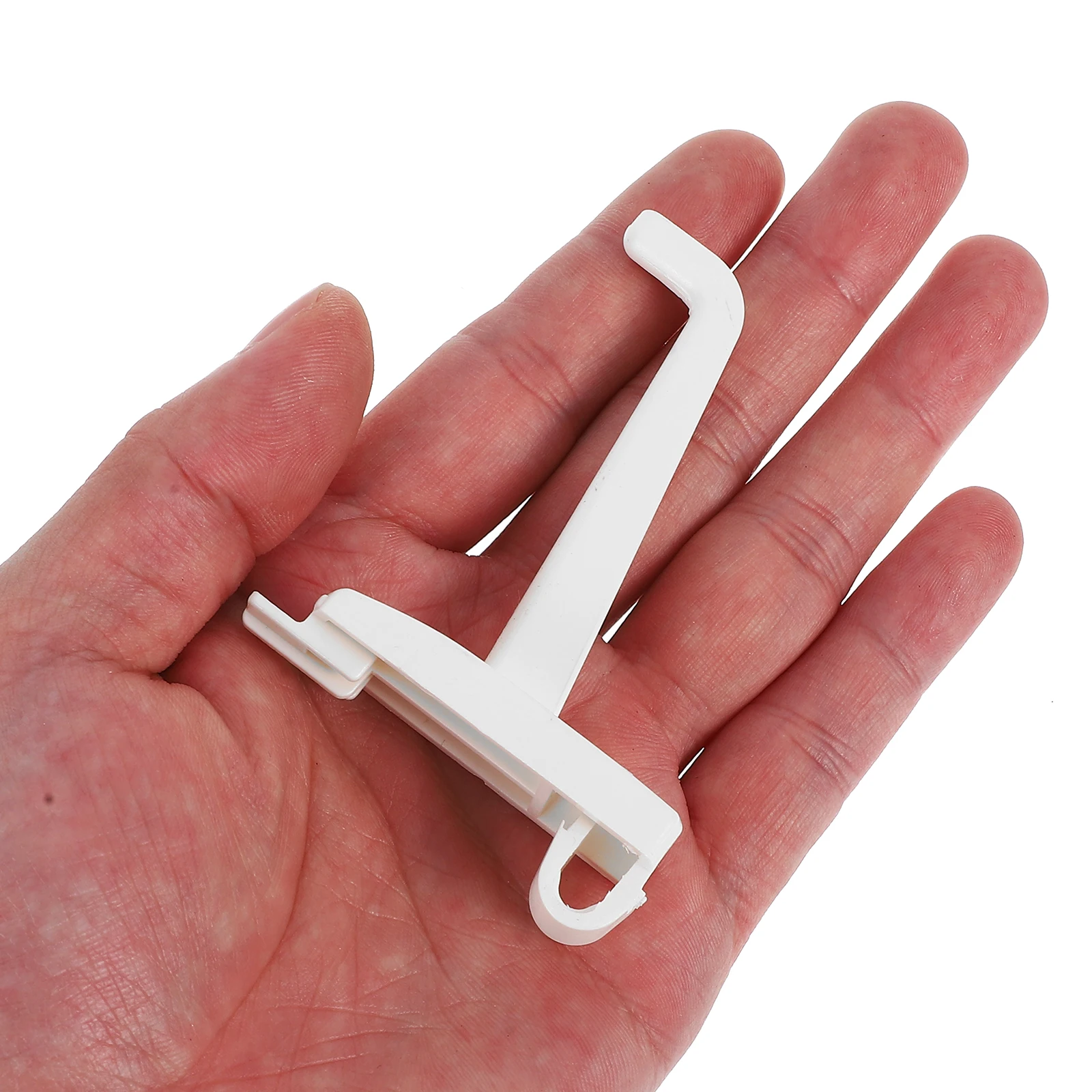 

10Pcs Square Hole Pegboard Heavy Duty Wall Mount Hooks Garage Storage for Tools Shovels Rakes Ladders Folding Chairs