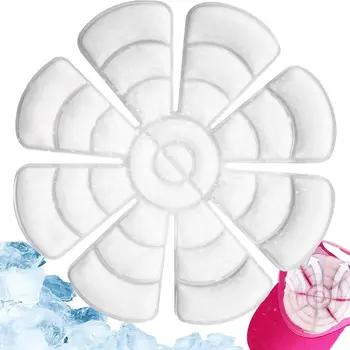 PCM قبعة الجليد حزمة الباردة للرأس منع ضربة الحرارة قبعة الت...