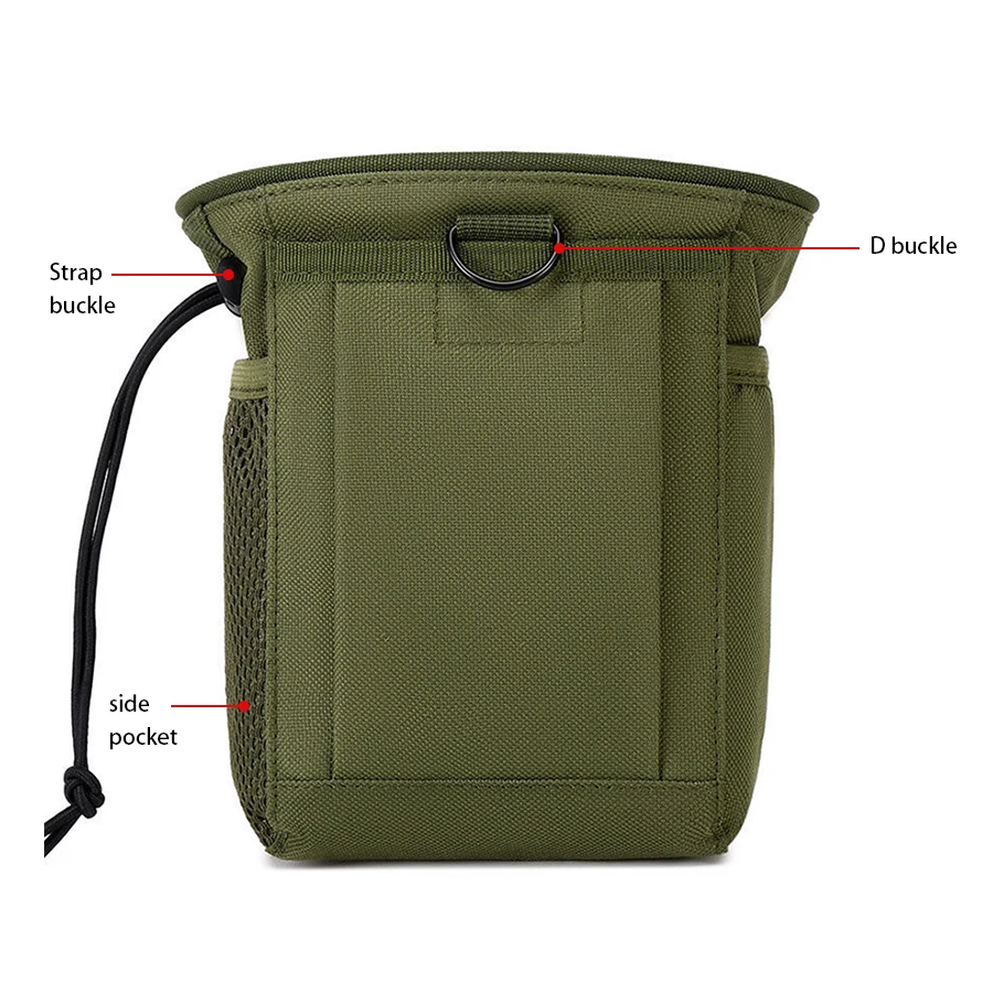 Hüfttasche für Outdoor-Sportarten, Aufbewahrungstasche für Outdoor-Wanderungen, Tasche für Campingbedarf, kleine Recycling-Tasche von Molle – Detail 2