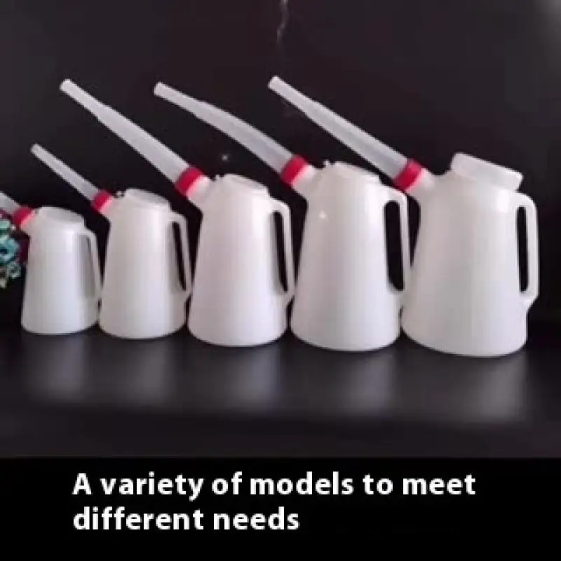 

1Pc Universal 1.2/2/3/4/5 Litre Garage Oil Fuel/Oil Measuring Jug With Long Spout For Car Motorcycle Plastic Oiler Oil Pot