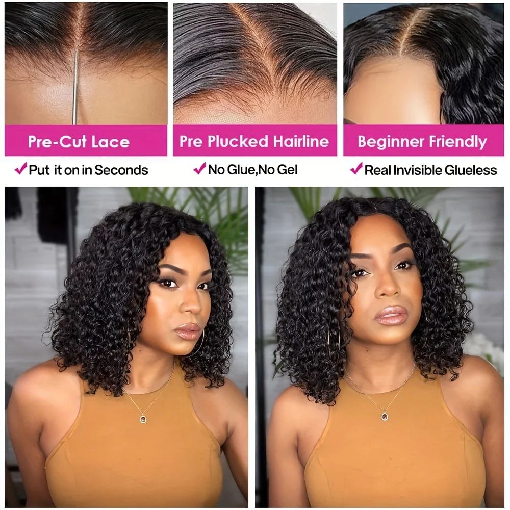 Bob Curly Wig 13x4 Lace Frontal Wigs Natural Hairline Hd Lace Wig 13x6 Human Hair For Woman Choice Brazilian Wigs On Sale