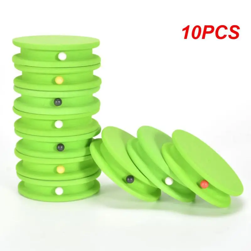 

10PCS Fishing Diameter 66-69mmCarp Fishing Rig Winders Pulleys Thread Line Leader Winding Foam Spooler Plate Board