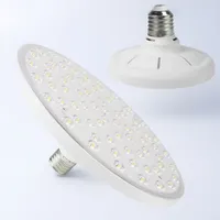 LED Light Bulb E27 Energy Saving High Brightness Flying Disc Gold Light for Indoor Outdoor Lighting