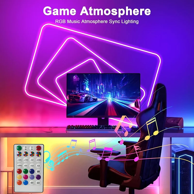 RGB أضواء النيون 15 متر LED قطاع أضواء بلوتوث مزامنة الموسيقى مقاوم للماء لتقوم بها بنفسك مرنة النيون حبل ضوء للديكور الداخلي في الهواء الطلق