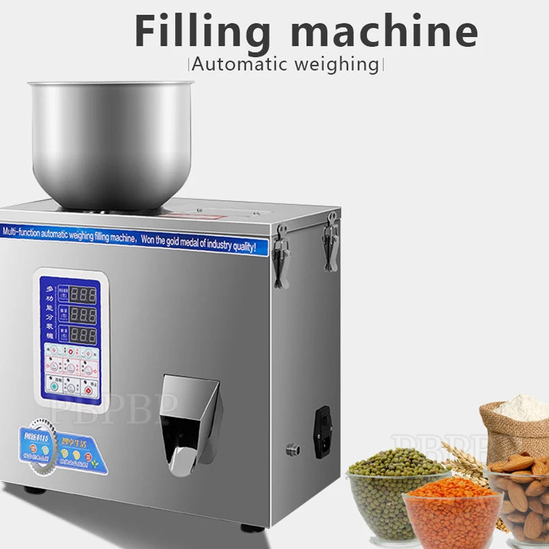 PBOBP Volumetric Filling Machine Powder Vertical Semi Automatic Weighing Sachet Powder Filling Machine
