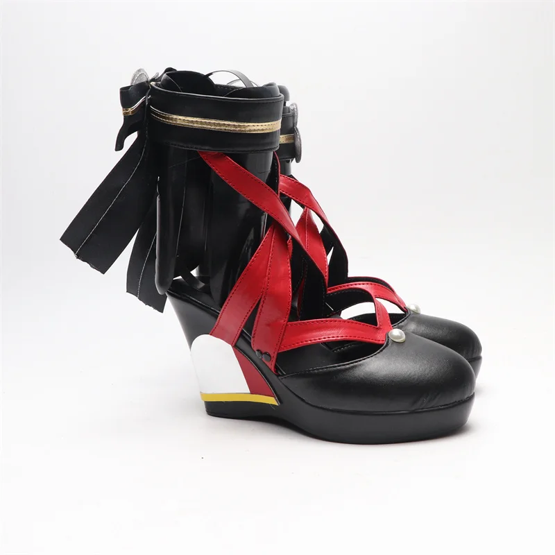 Anime Spel Genshin Impact Chiori Cosplay Schoenen Laarzen