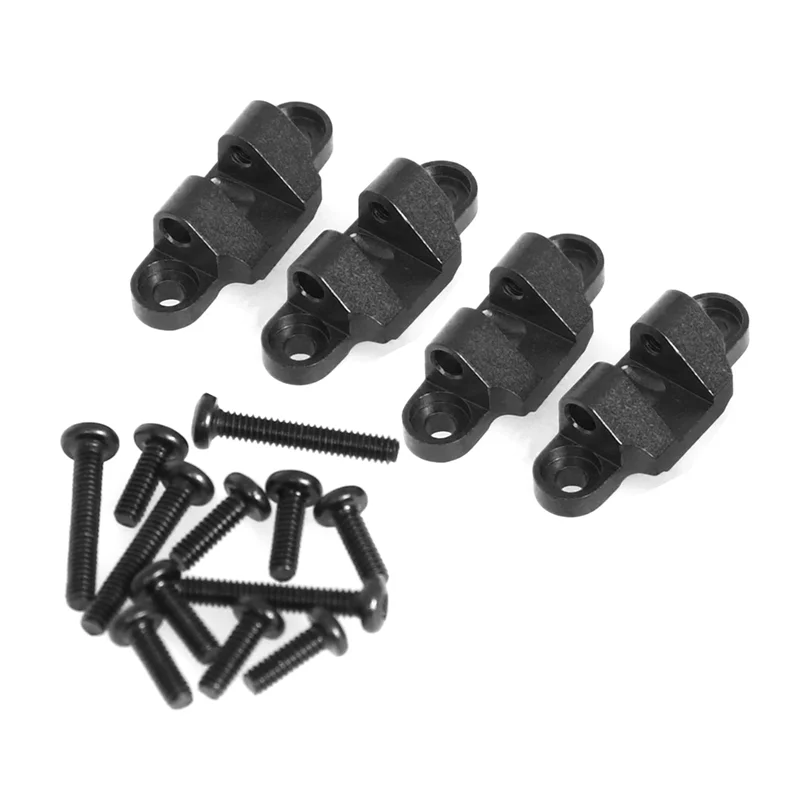 A04F-RC ترقية السيارة السفلى امتصاص الصدمات تصاعد عدة ل LOSI 1/18 Mini LMT 4X4 نحى شاحنة كبيرة RC سيارة ترقية أجزاء Blac #1