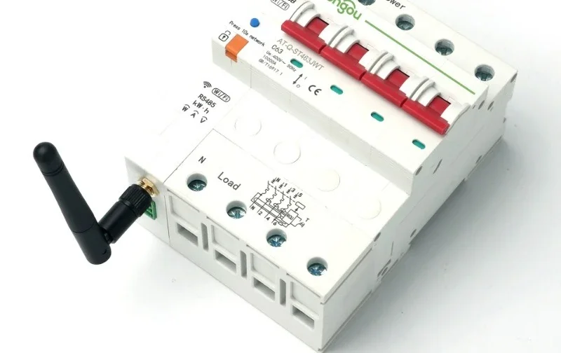 WIFI 누전 차단기 ST463JWT 4P 부품