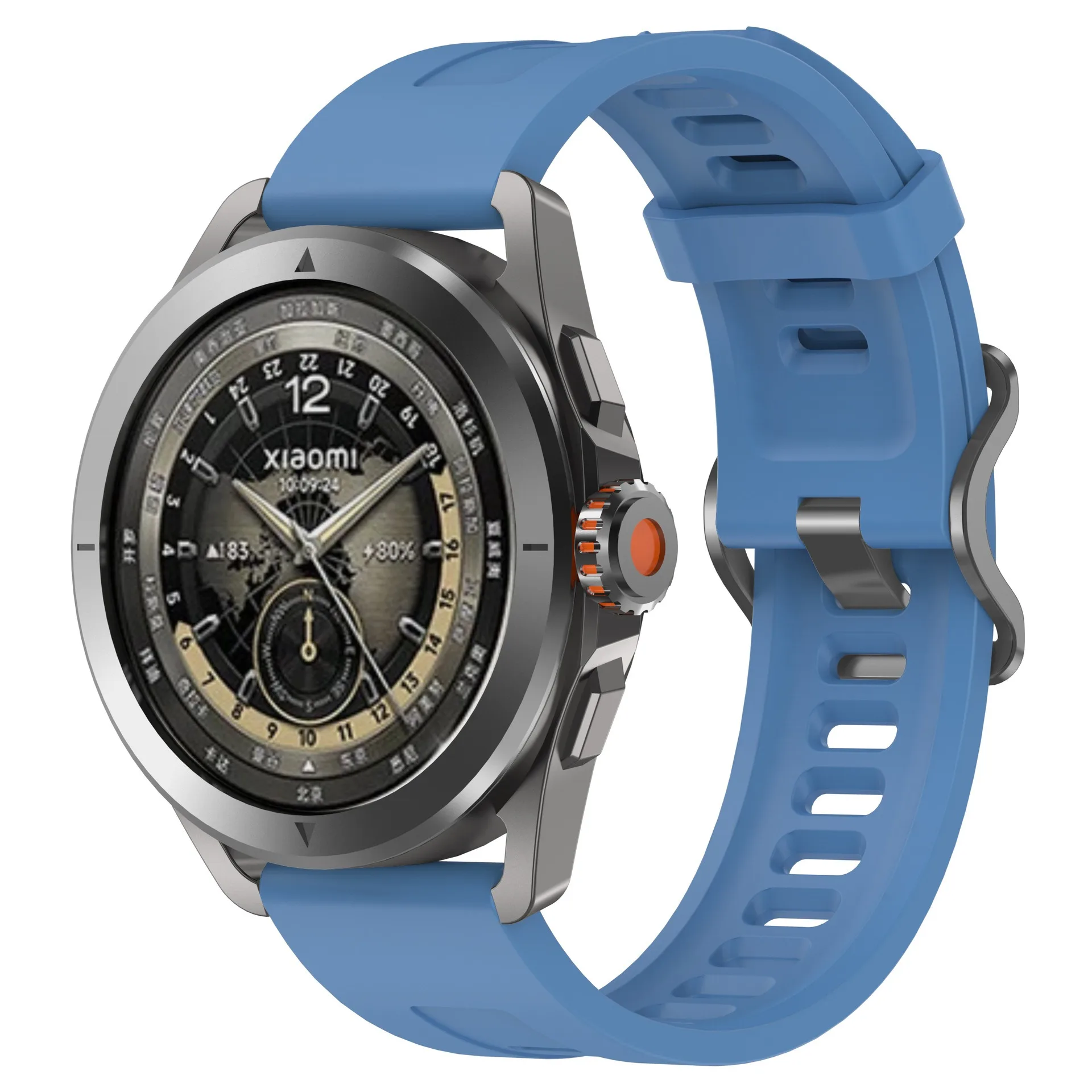 22mm Silicone Strap for Xiaomi Mi Watch S1 Pro /S1 Active/Color 2 Sport Watchband for Mi Watch S4 S3 S2 S1 Bracelet Accessories
