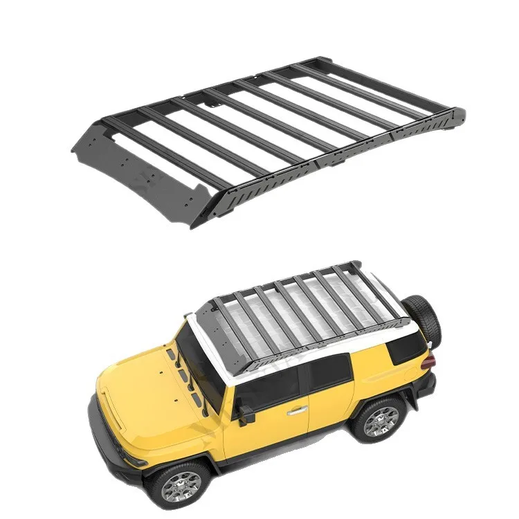 2007-2022 FJ Cruiser Roof Platform Rack Cross-Border Steel Luggage Rack for FJ Roof