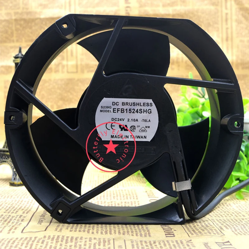 

BRAND NEW ORIGINAL 172*150*51MM 17251 DC 24V Cooling Fan EFB1524SHG DC 24V 2.1A