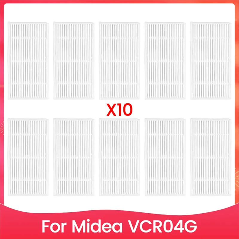 10 قطعة استبدال فلتر Hepa فورميديا VCR04G جهاز آلي لتنظيف الأتربة ملحقات فلتر قابل للغسل