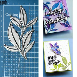 Lucky Goddess Metal Cutting Dies Wayfarer Leaves Diy Scrapbooking Photo Album Decorative Embossing Paper Card Crafts