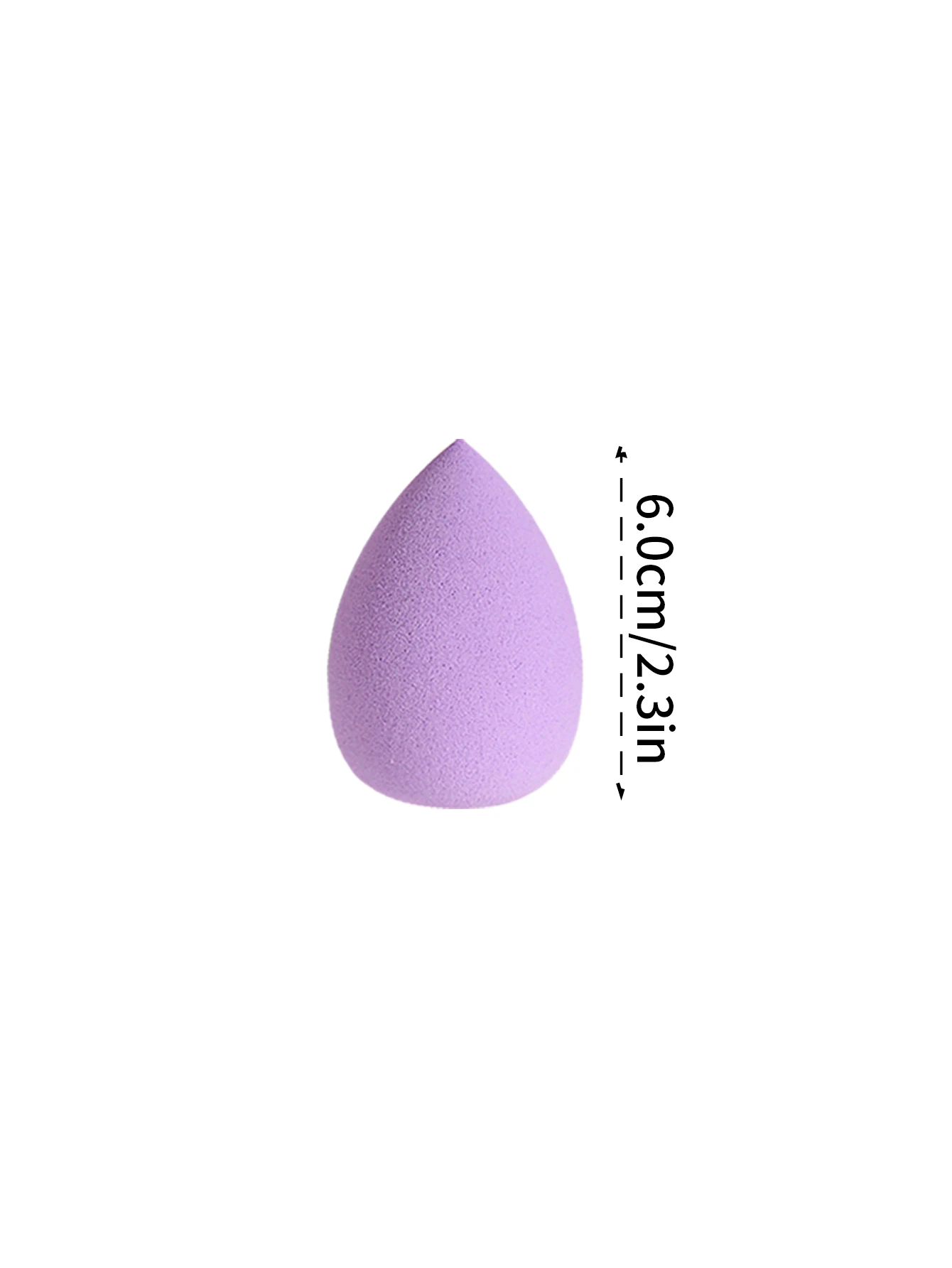 6PCS Best-selling large-sized makeup sponge egg set, Q, elastic, delicate and multi-functional facial makeup tool for beginners