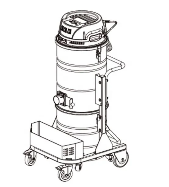 Formac 40L 60L 80L Industrial Vacuum Cleaner