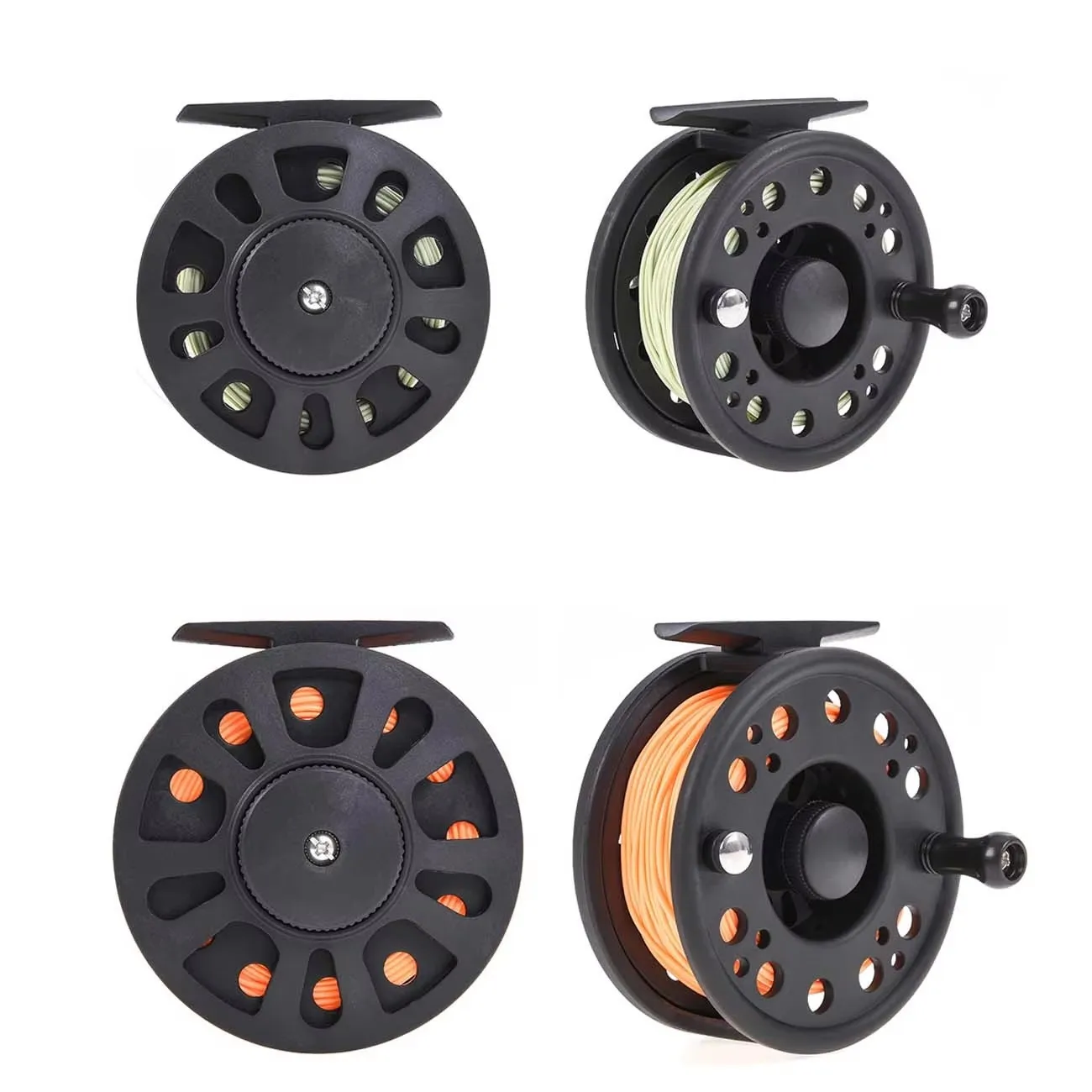 Gla Fly Fishing Wheel With Line (Including Main Sub Line Of Fly Fishing Spare Line)