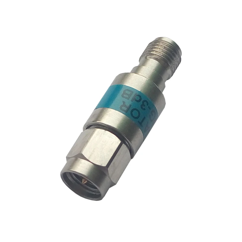 DC-6GHz 2W Coaxial RF Attenuator Stainless Steel 1db3db.5db.6db.10db.15db.20db.30db Attenuation