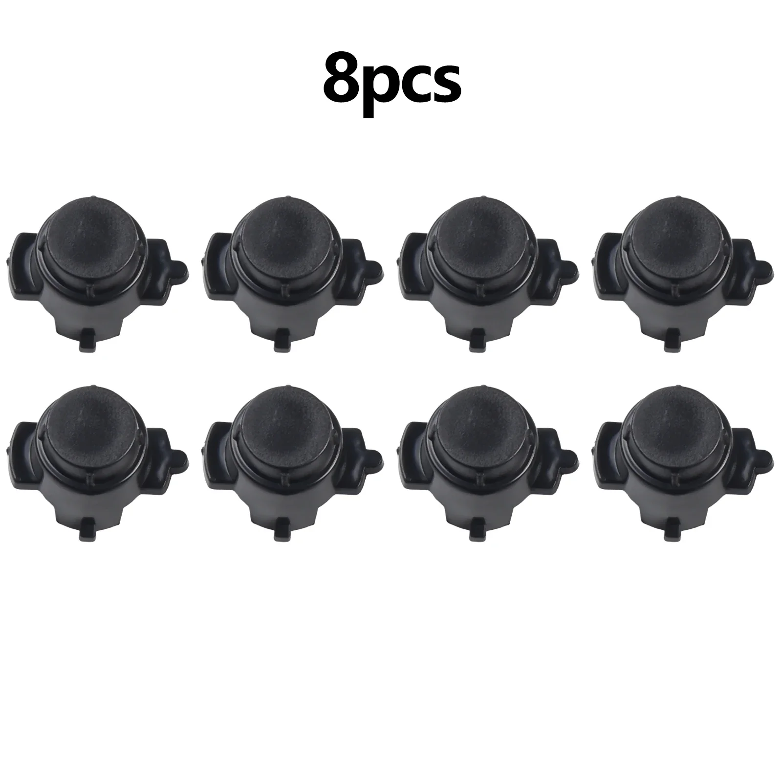 Front Placement 8Pcs Parking Aid Sensor Covers for Mercedes For Benz C300 CLS450 E450 GLC63 GLS580 Easy to Replace Components